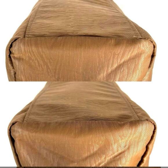 Balenciaga BB Logo Croc-Embossed Nylon Tote Bag Gold Hardware Handbag ✨ - Picture 9 of 11